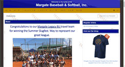 Desktop Screenshot of margatebaseball.com